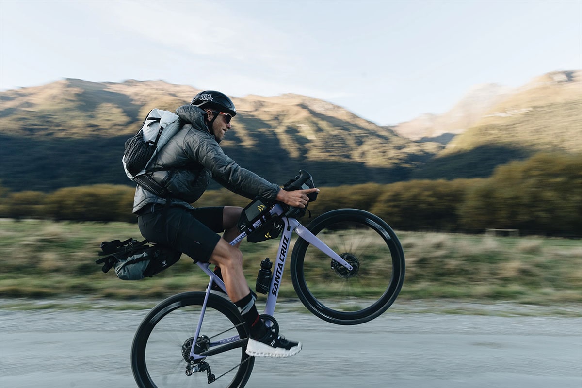 Mountain Biker with the Elevate 22