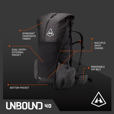 Hyperlite Mountain Gear Packs Unbound 40 - Seconds