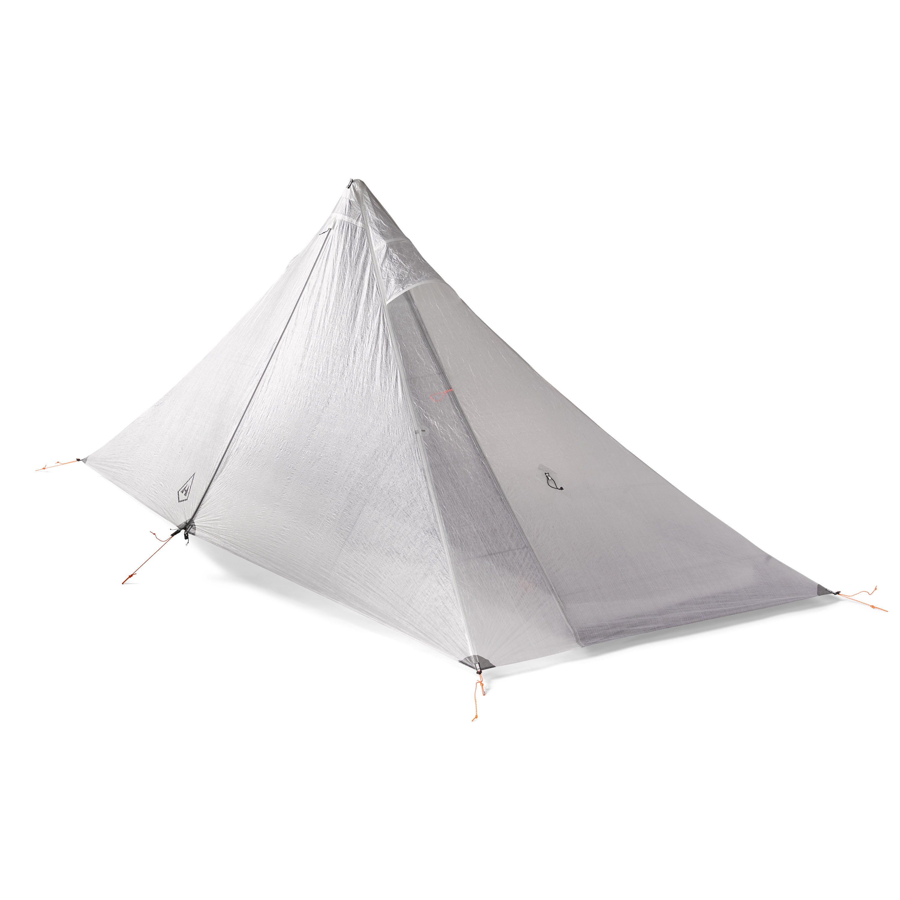 A closed view of the Hyperlite Mountain Gear Mid 1 made from Dyneema® Composite Fabrics #color_white