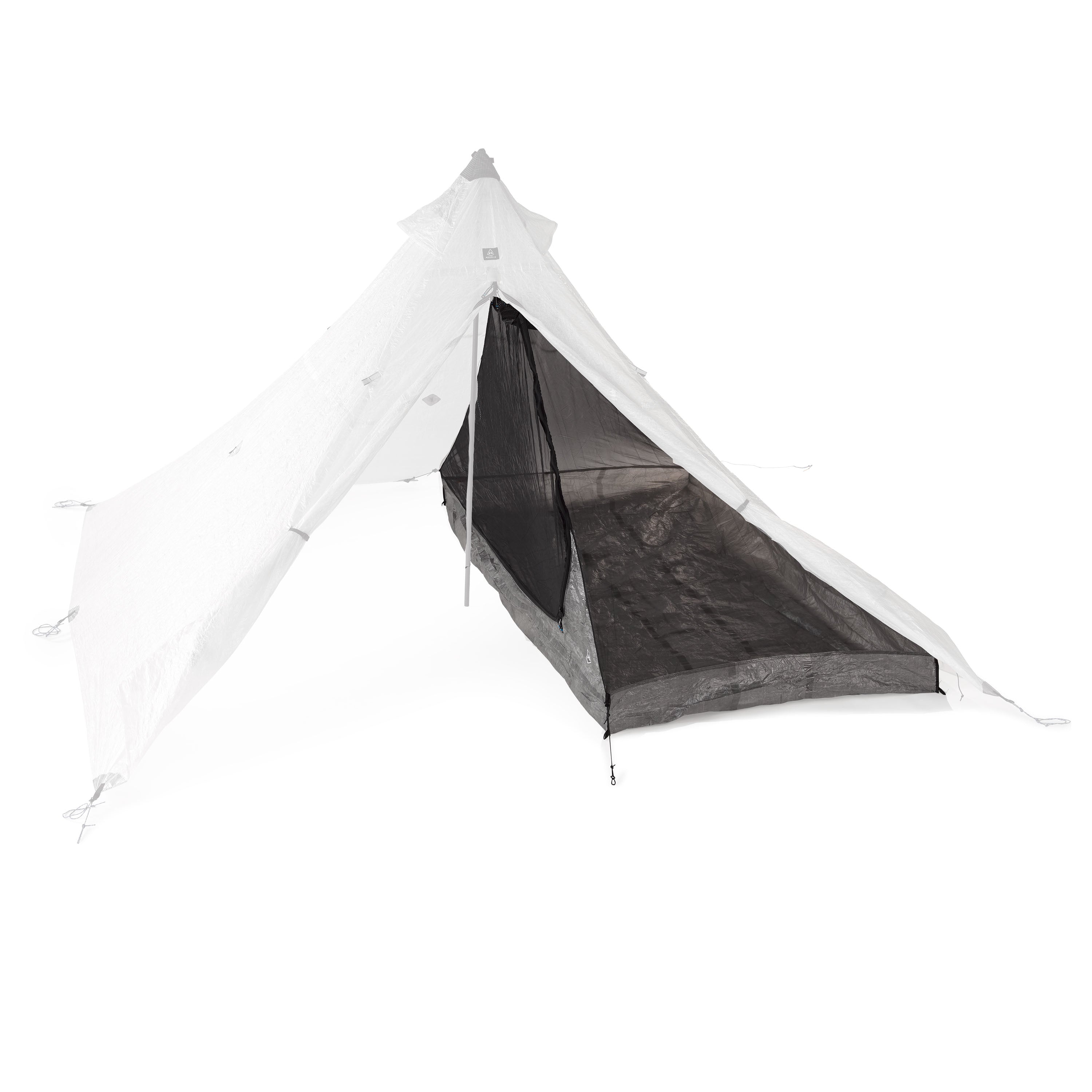 Front view of Hyperlite Mountain Gear's UltaMid 4 Half Insert