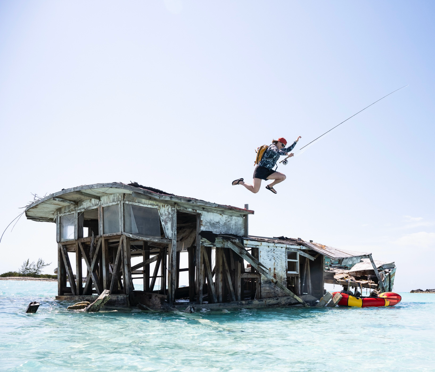 BACKCOUNTRY PACKRAFTING IN THE BAHAMAS IN SEARCH OF BONEFISH