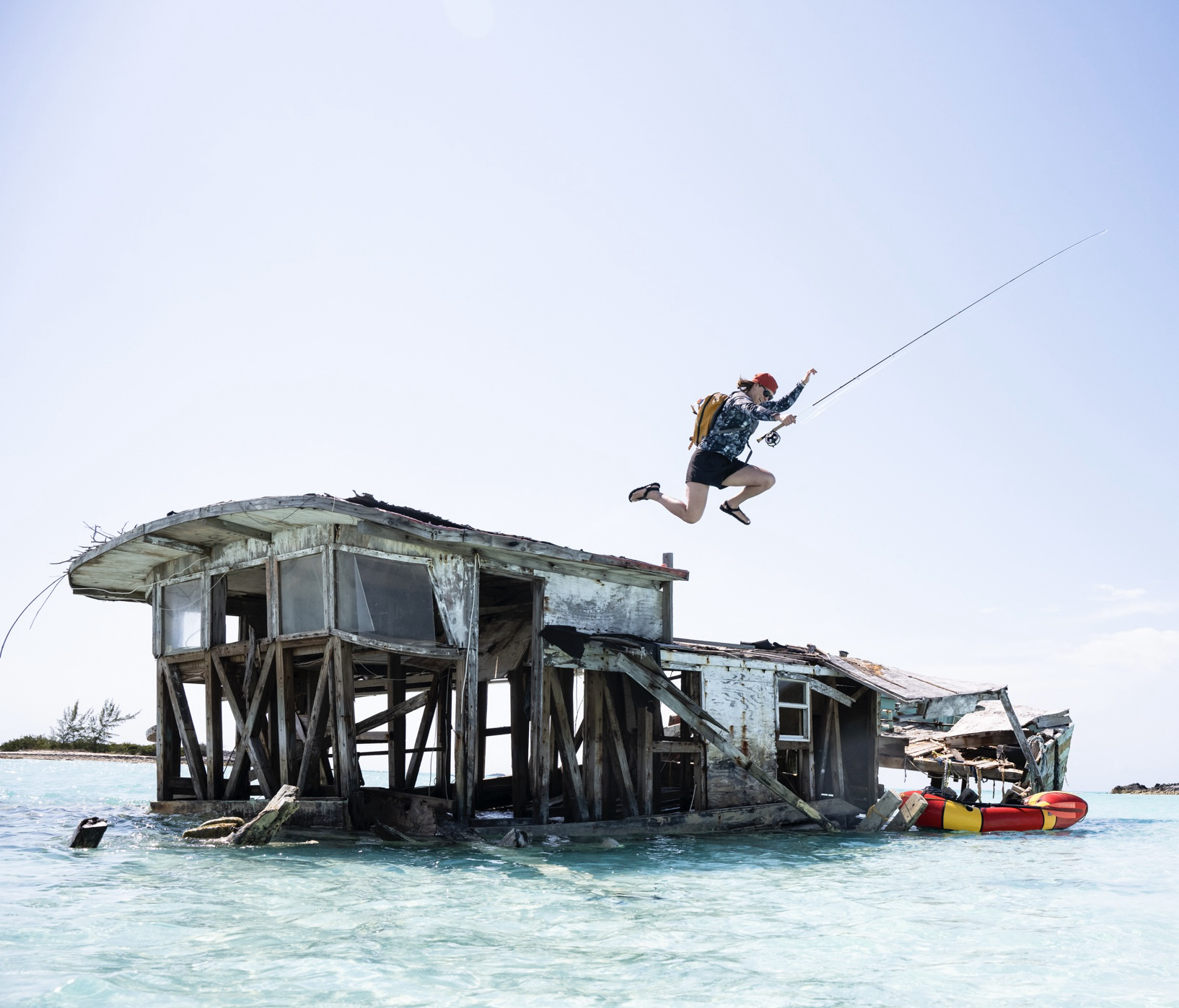 BACKCOUNTRY PACKRAFTING IN THE BAHAMAS IN SEARCH OF BONEFISH