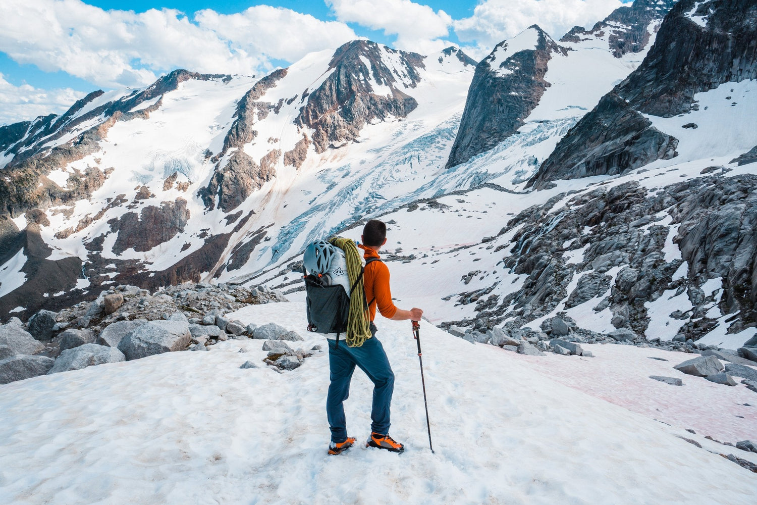 Climbing in The Bugaboos