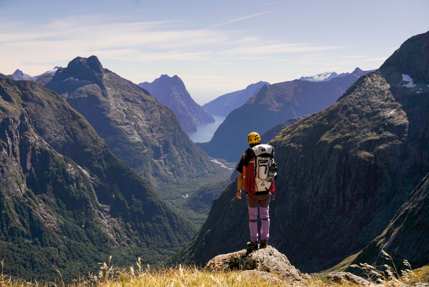 A Wild Alpine Rock Route in the Darran Mountains, Fiordland NZ