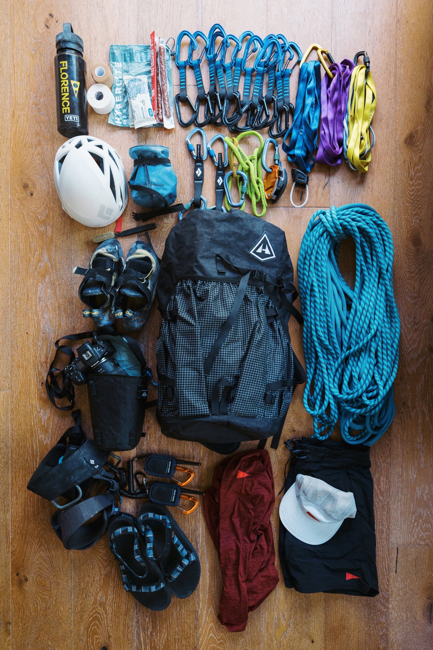 Climbing Gear Organization