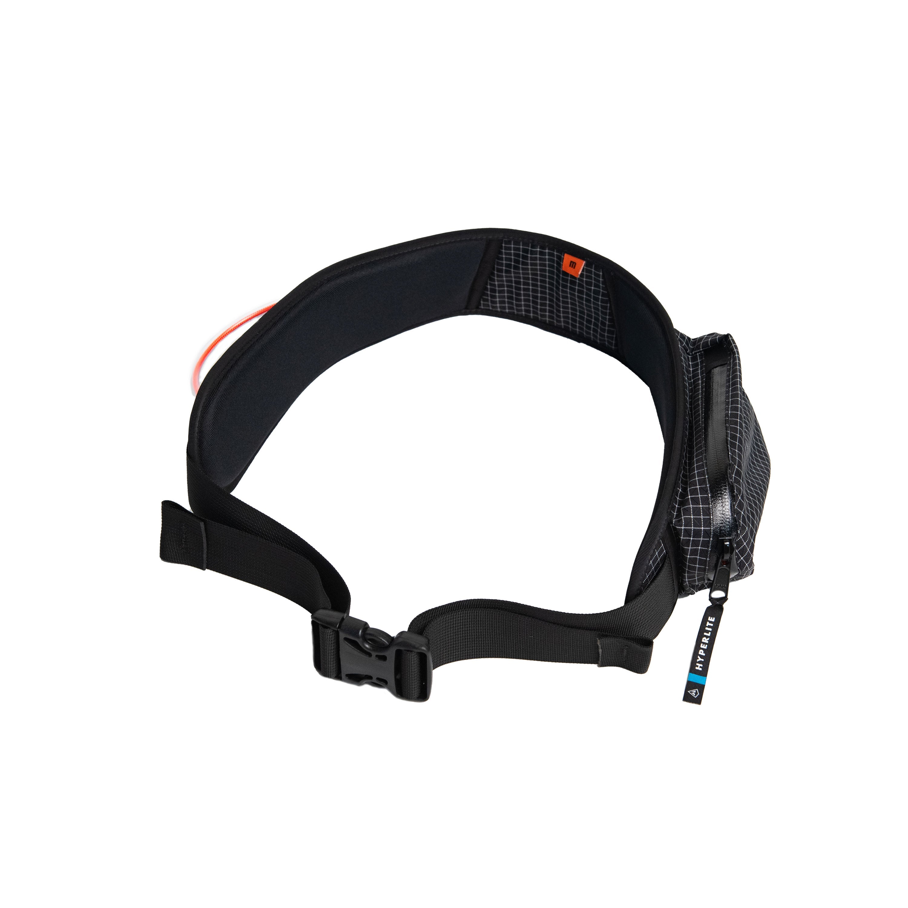 Front view of the Hyperlite Mountain Gear Removable Hip Belt with Gear Loop and Pocket