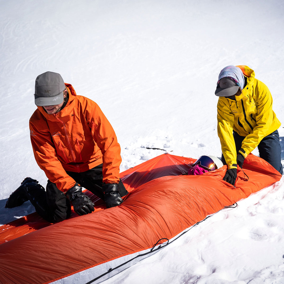The Hyperlite Mountain Gear Ski Rescue Tarp