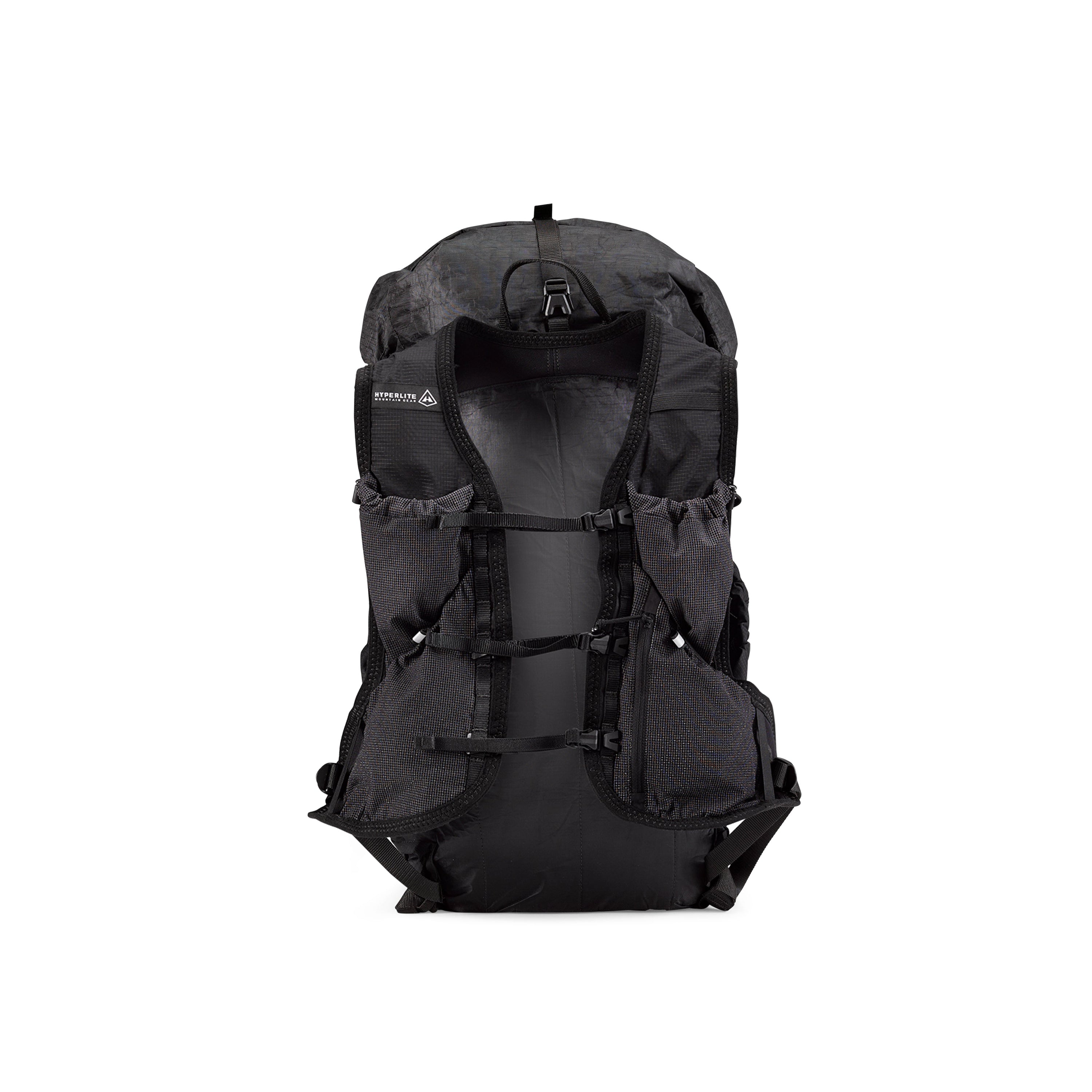Hyperlite Mountain Gear Packs Aero 28 Back View #color_black