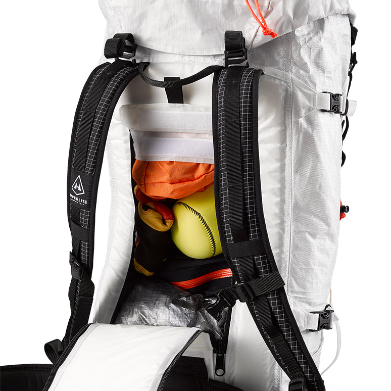 Crux 40 Ultralight Technical Ski Mountaineering Backpack 40 Liter DCF Dyneema, Medium, Hyperlite Mountain Gear