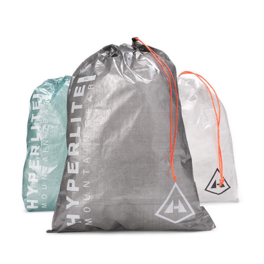Hyperlite Mountain Gear DCF8 Drawstring Stuff Sack White, Nano