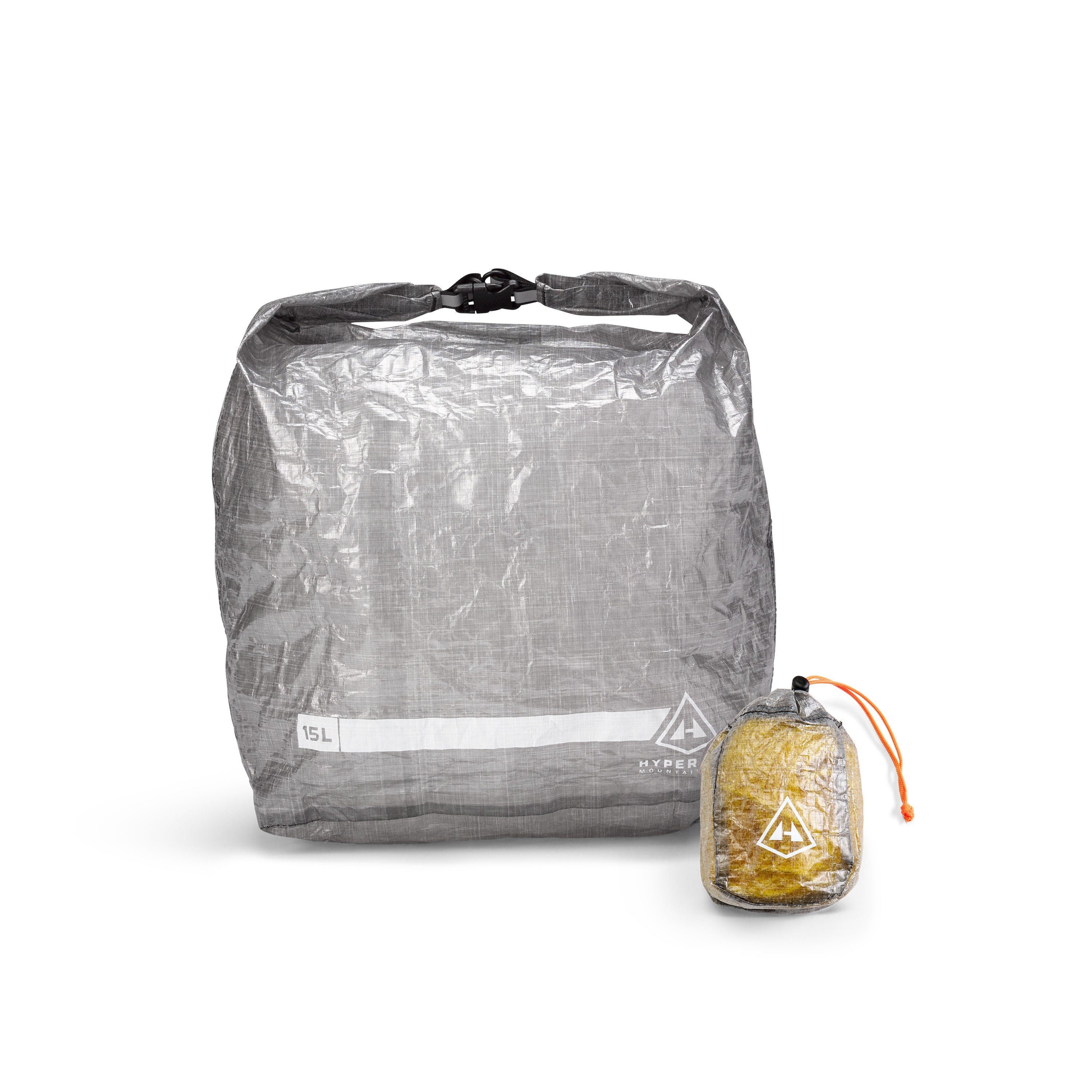 The Hyperlite Mountain Gear Roll-Top Food Bag and Rock Bag