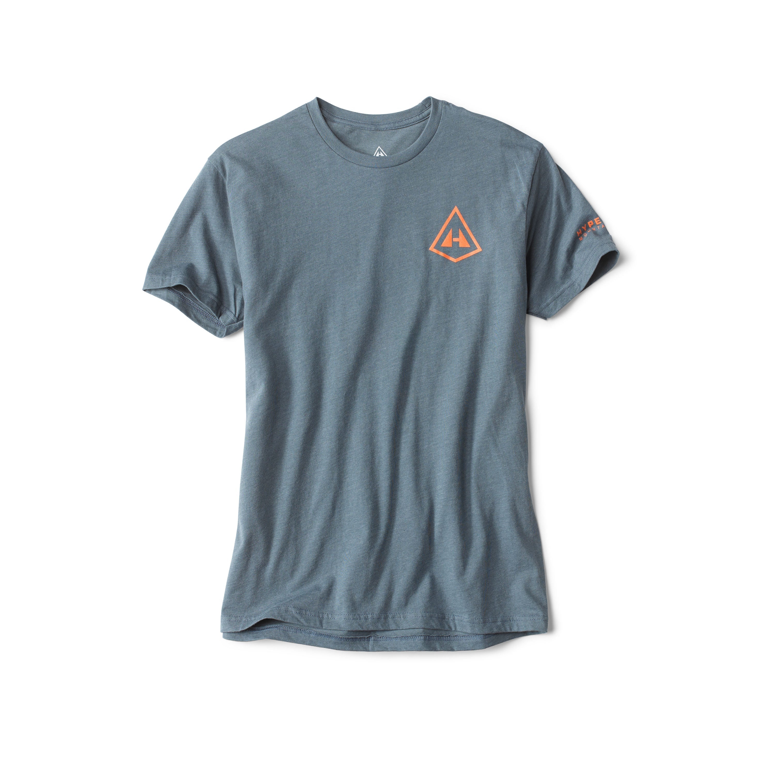 Front view of Hyperlite Mountain Gear's Purpose-Built Tee in Indigo 