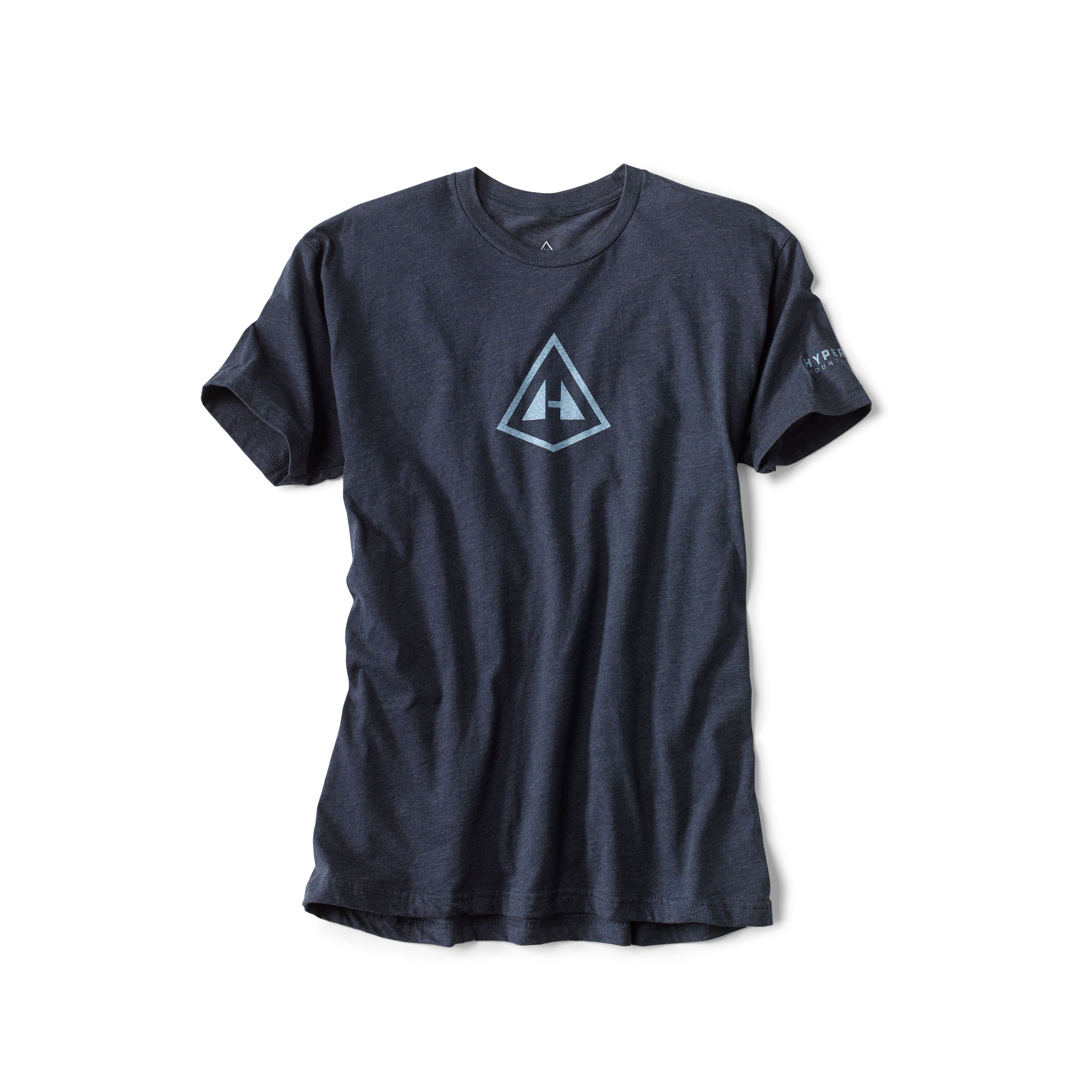 Hyperlite Mountain Gear Tonal Pyramid Tee in Midnight Navy 