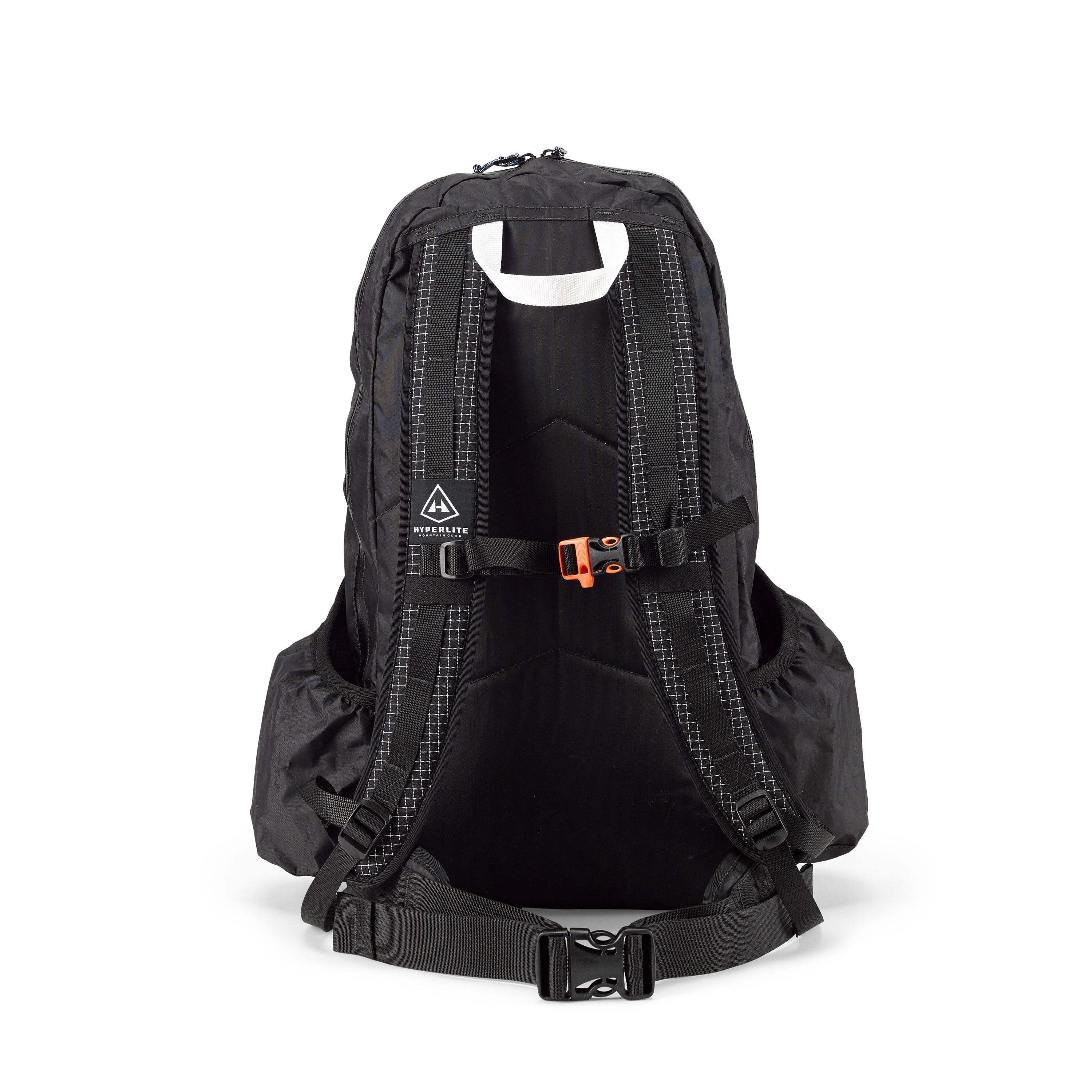 Back view of Hyperlite Mountain Gear's Daybreak 17 Pack in Black