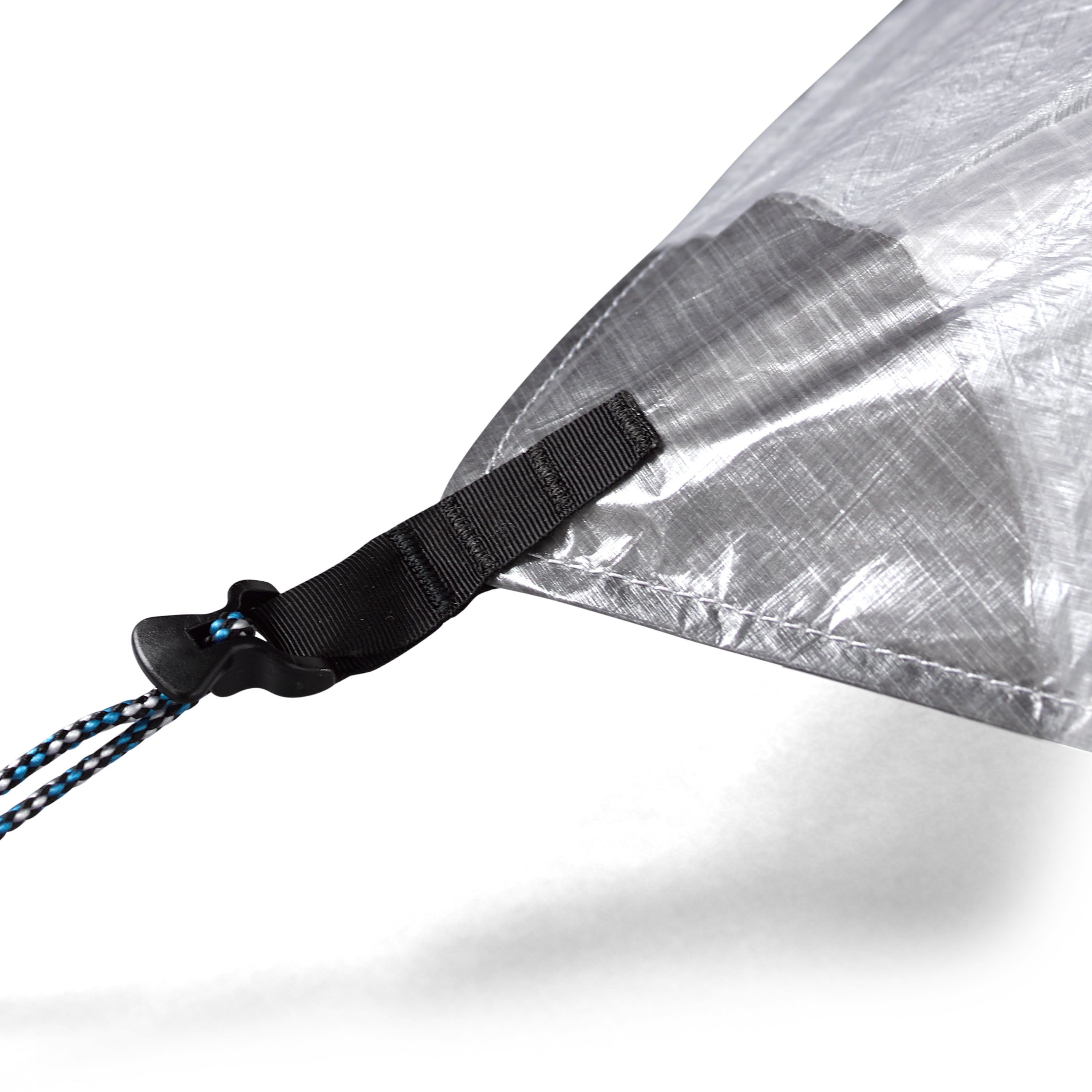 Detail shot of Hyperlite Mountain Gear's UltaMid 2 Ultralight Pyramid Tent